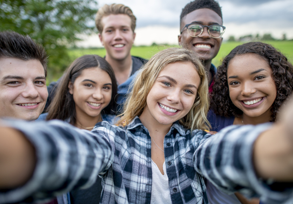 group of young adults